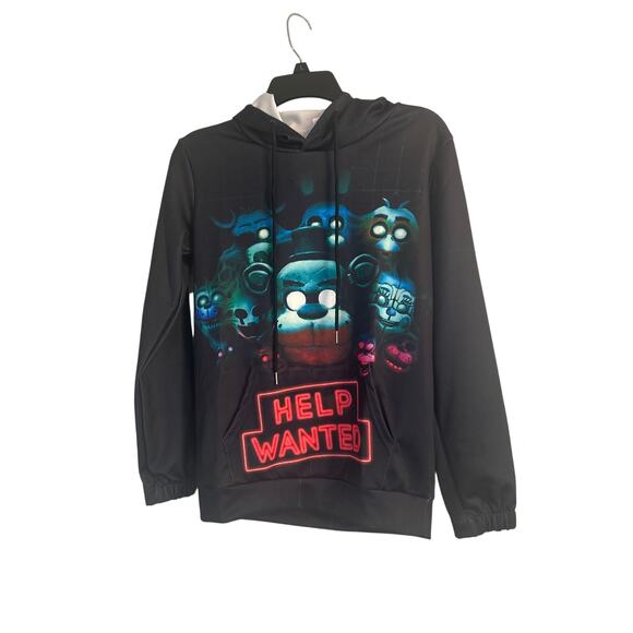 #1NWOT Youth Size Five Nights at Freddys Hoodie Size Medium - Picture 1 of 4